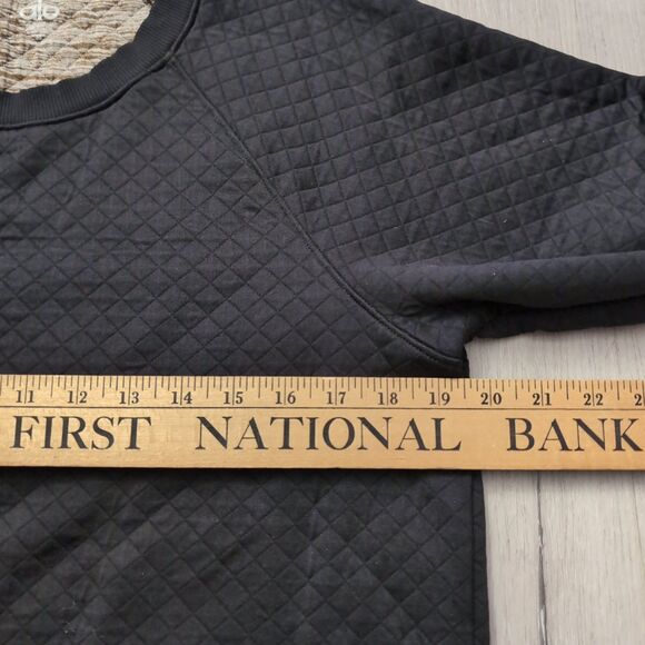 Alo Yoga Sweatshirt Women's Medium Pullover Stretch Made In USA - Picture 3 of 4